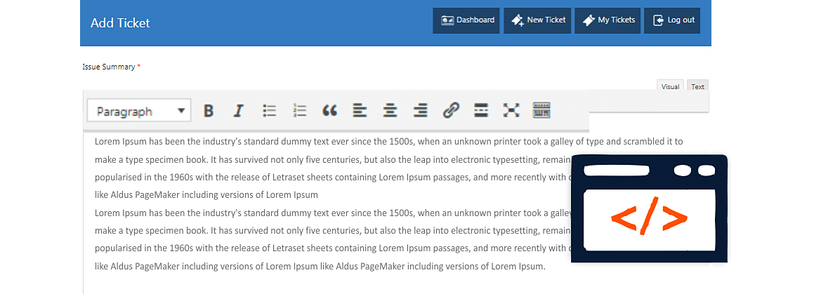 Html editor